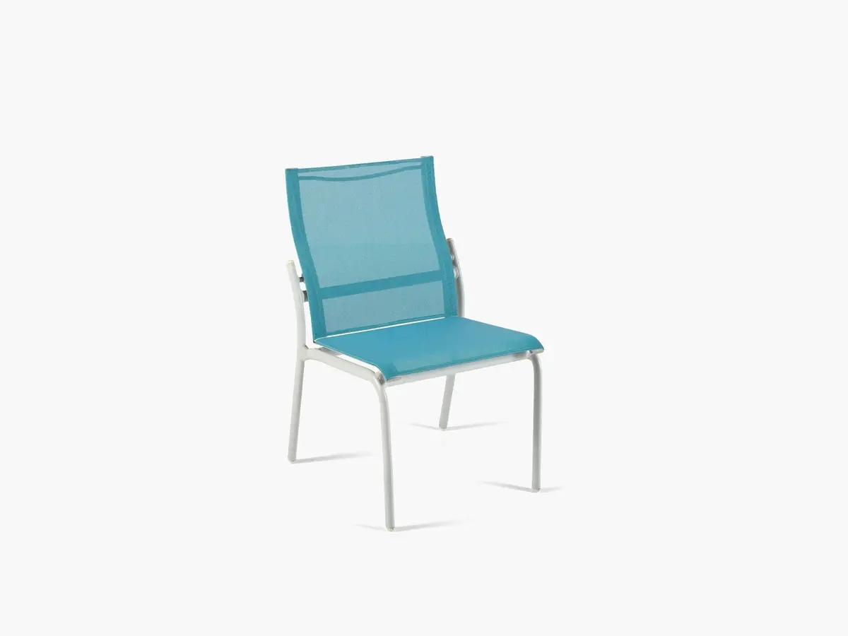 Shoreline Sling Nesting Armless Side Chair 1
