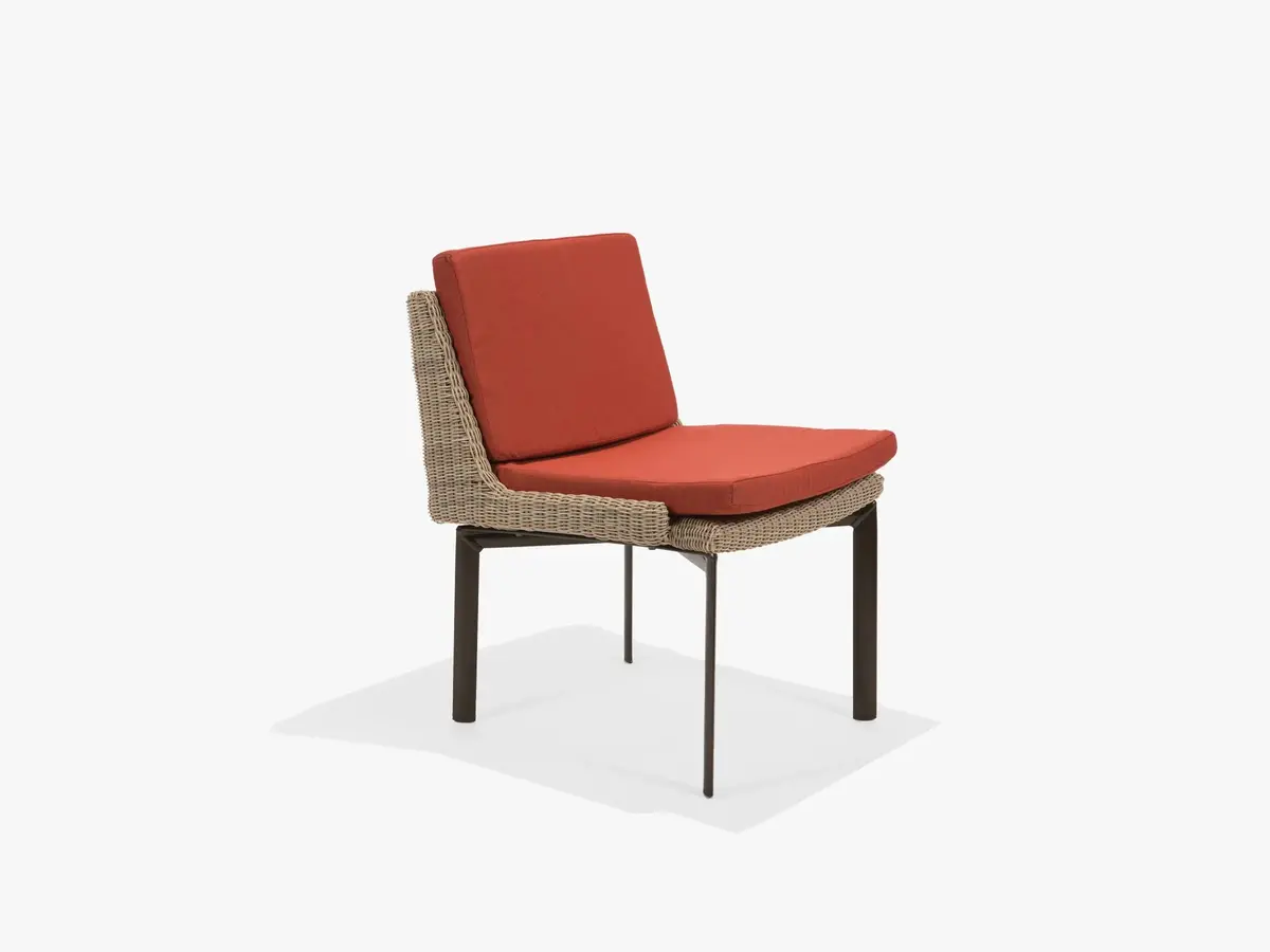 Coeur D'alene Armless Side Chair (With Optional Seat Pad) 1