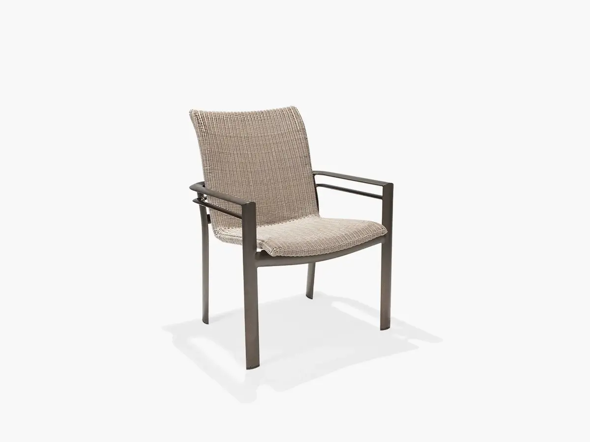 Southern Cay Woven High Back Dining Chair 1