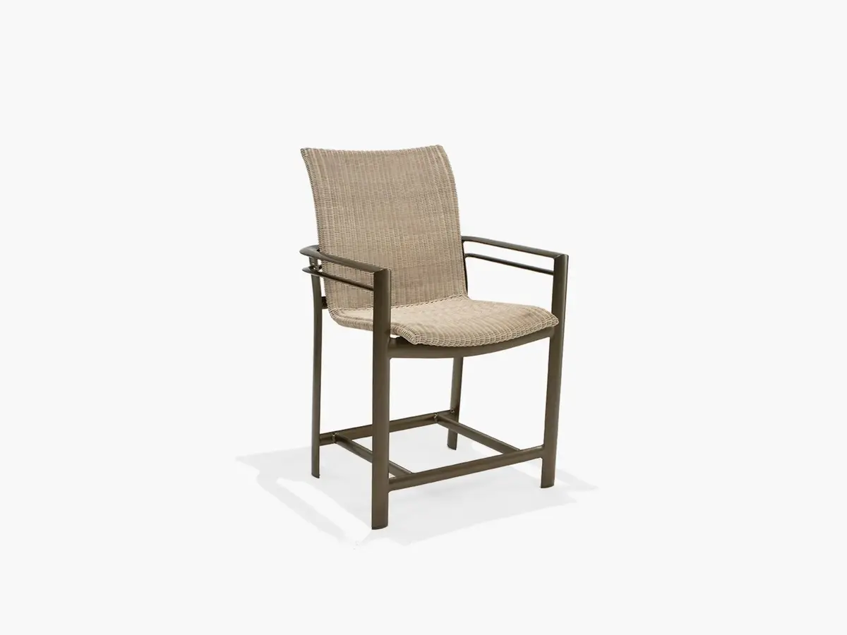 Southern Cay Woven Stationary Balcony Height Stool M76014b 1