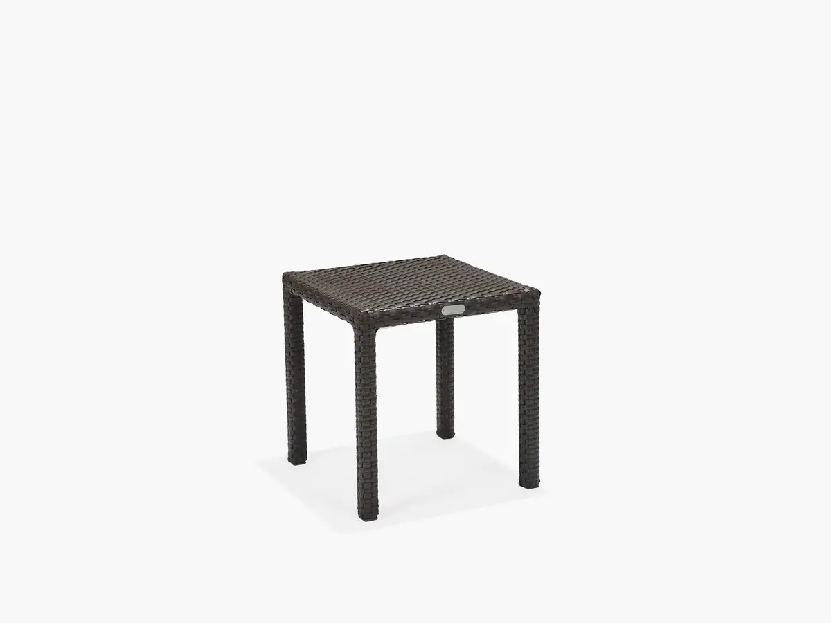 Nexus Square Side Table, Rosewood 1