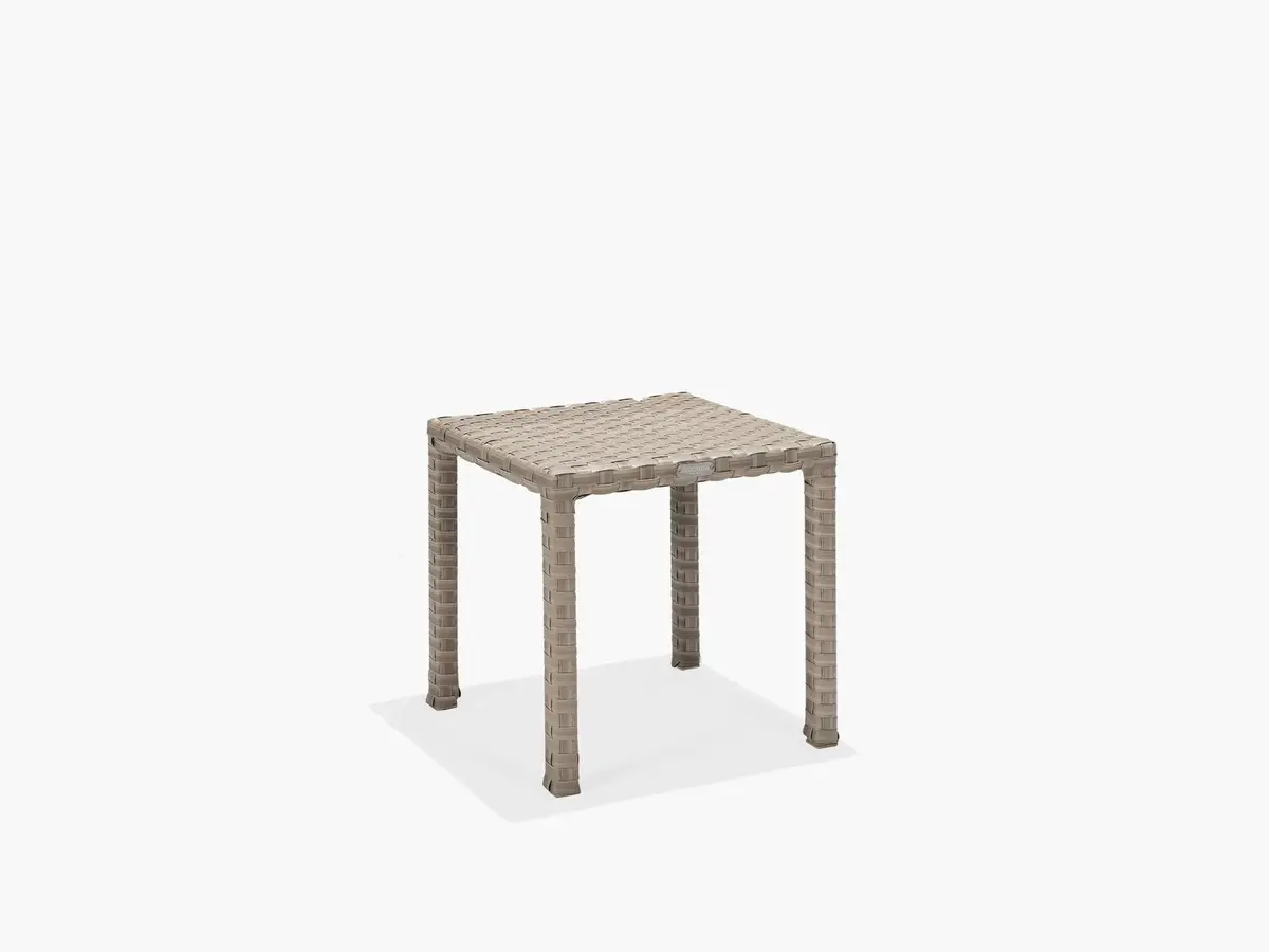 Nexus Square Side Table, Driftwood 1