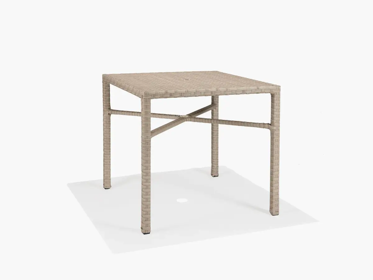Nexus Balcony Height Table 36" With Hole - Driftwood 1