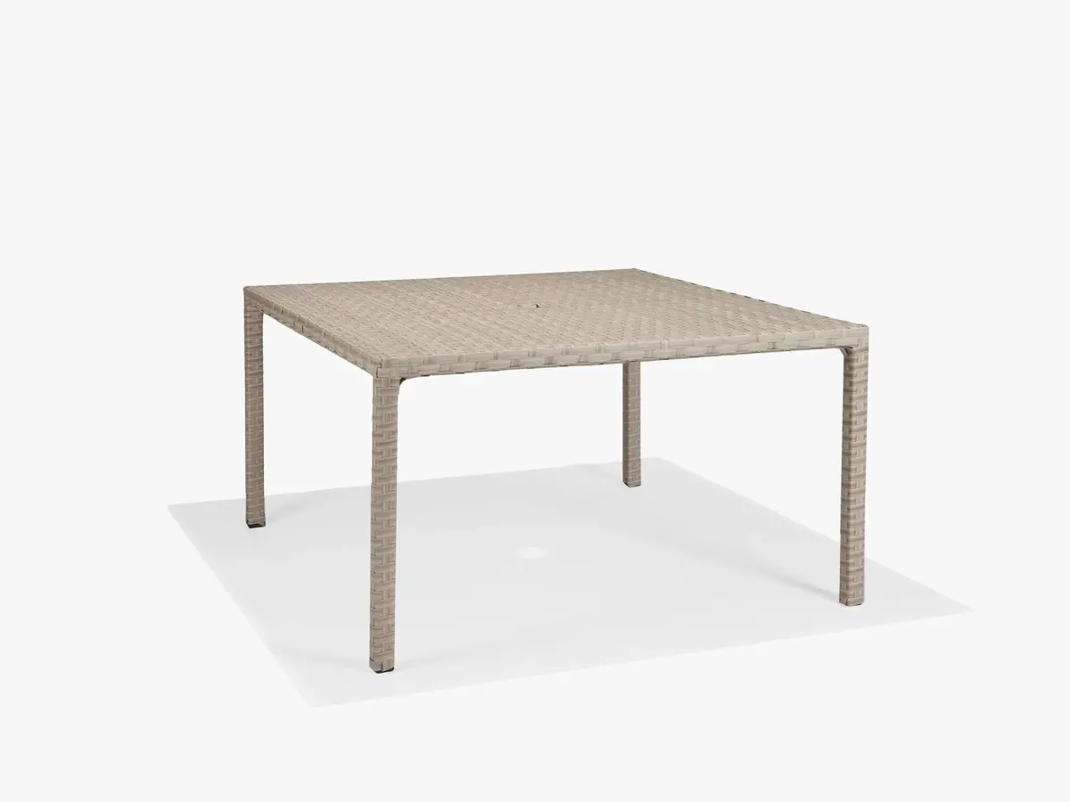 Nexus 48" Square Dining Table With Hole 1