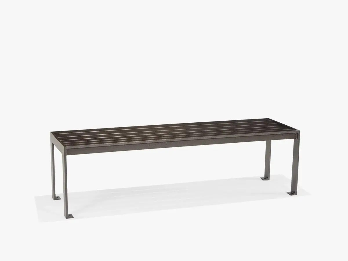 Meza 18" X 65" Side Bench (Surface Mount) 1