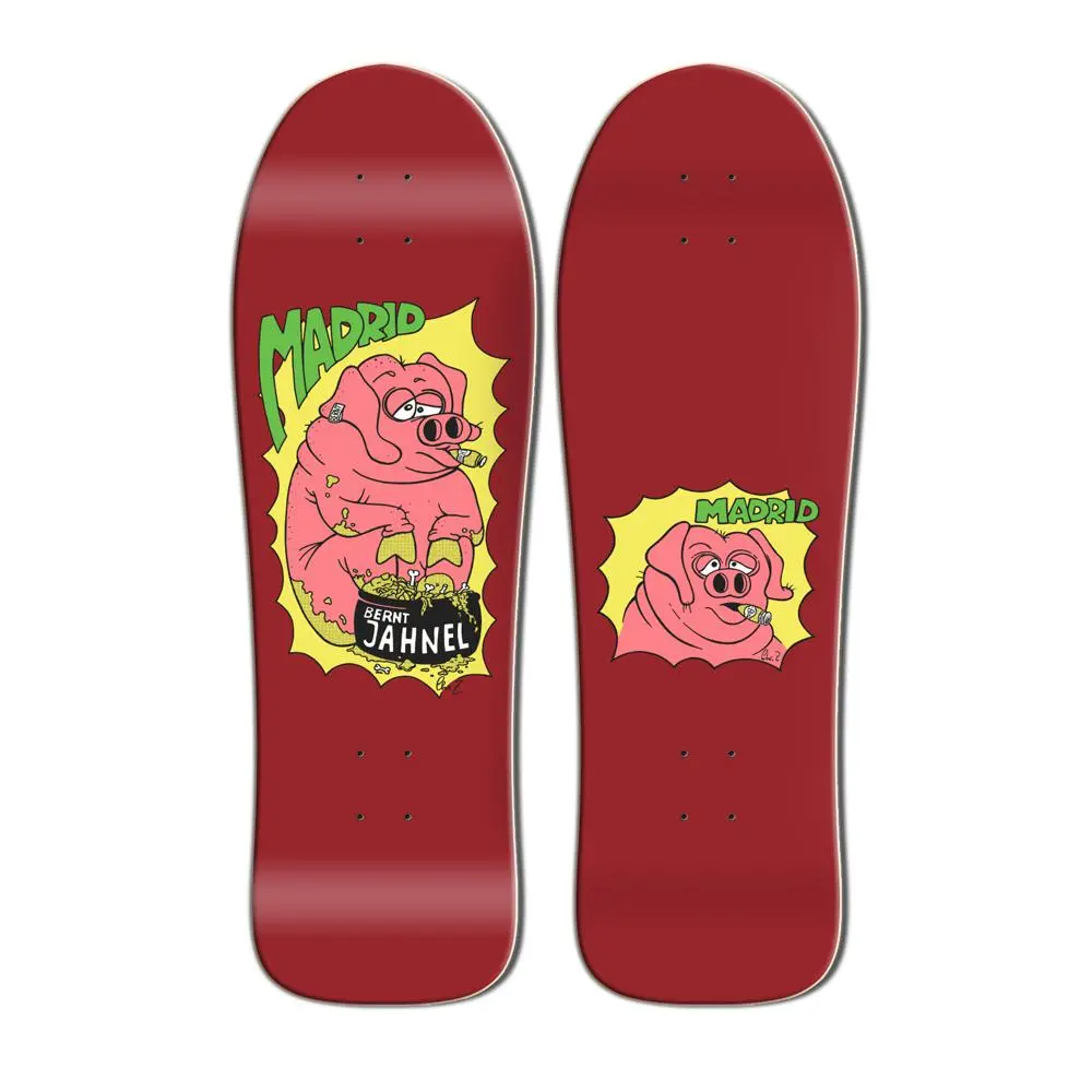 Madrid Bernt Jahnel Pig Reissue 10" Skateboard Deck 1