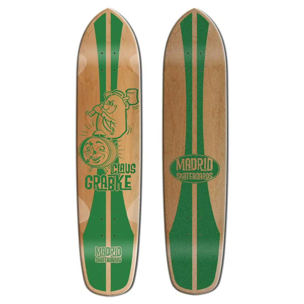Madrid Claus Grabke Retro Green 2.0 34" Cruiser Longboard 1