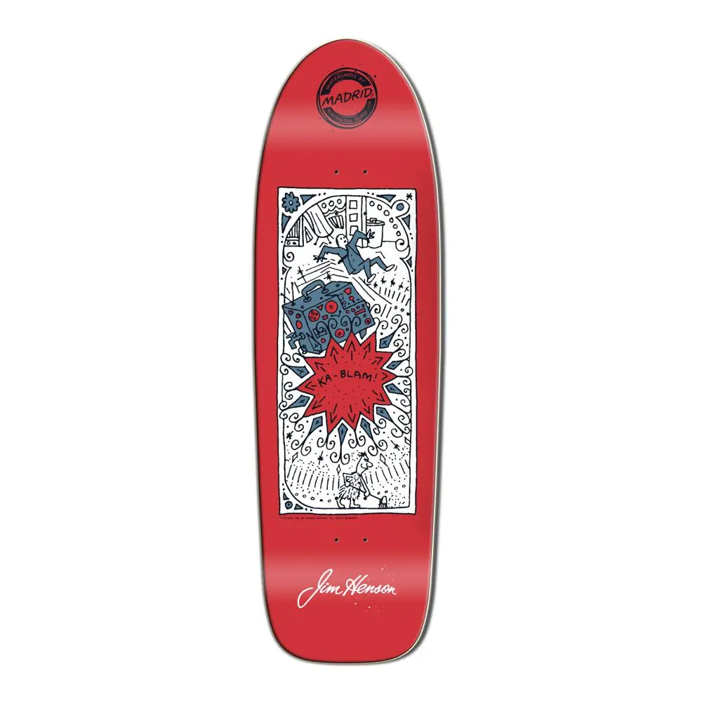 Madrid Jim Henson Kablam 8" / 9.8" Skateboard Deck 1