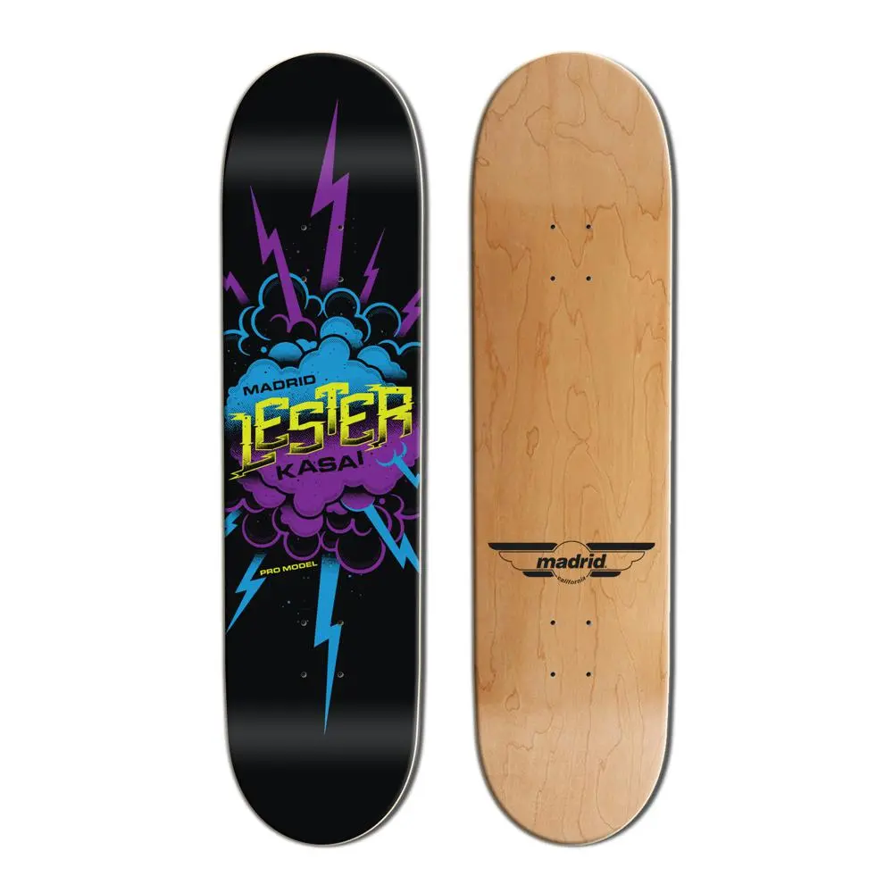 Madrid Lester Kasai 2023 8.25" / 8.5" / 8.6" Pro Model Skateboard 1