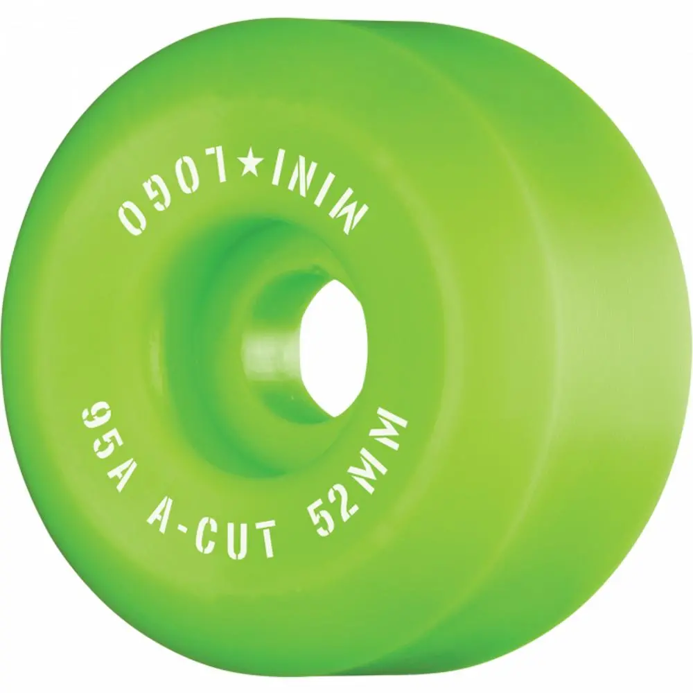 Mini Logo A-Cut Hybrid 52Mm Green Skateboard Wheels | Set Of 4 1