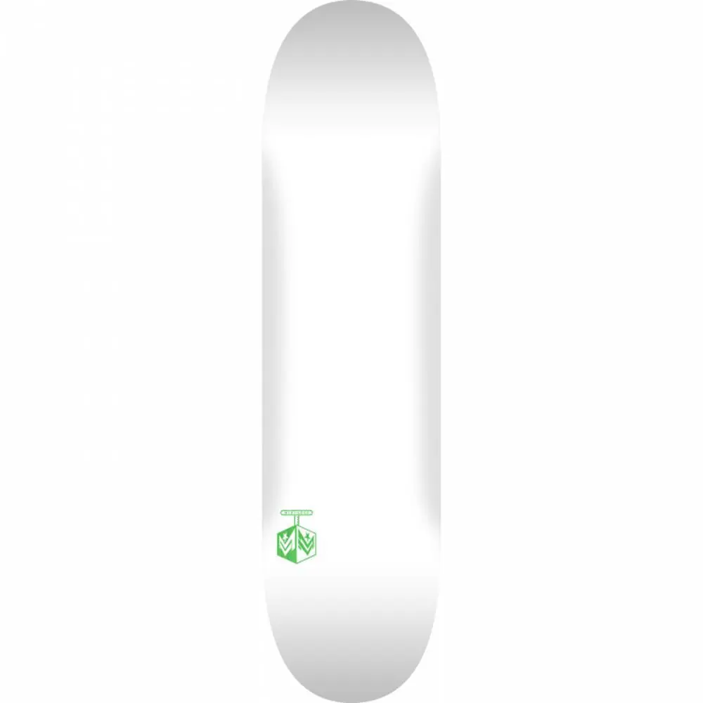 Mini Logo Chevron Detonator White  7.75" Skateboard Deck 1