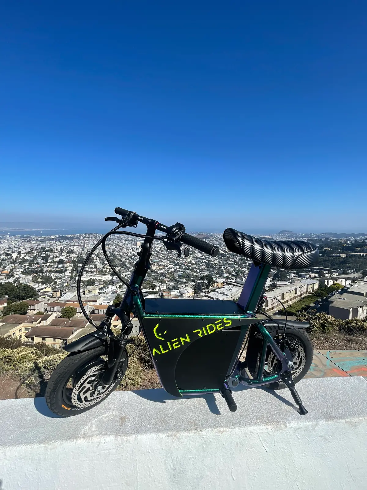 Alien Rides Mini Electric Bike 1
