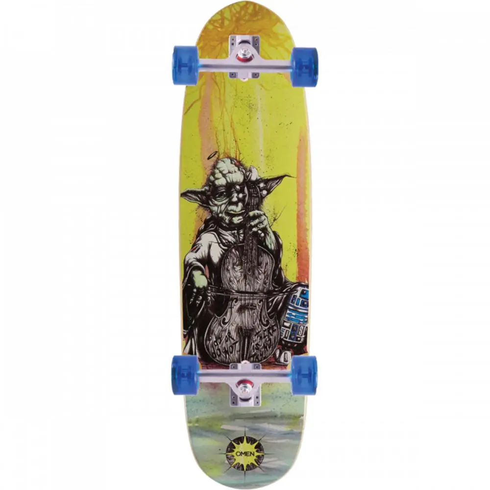 Omen Et's Song 33" Mini Cruiser Longboard 1
