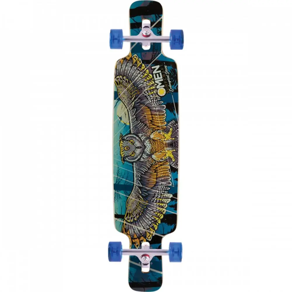 Omen Fly By Night 41" Drop Through Longboard 1