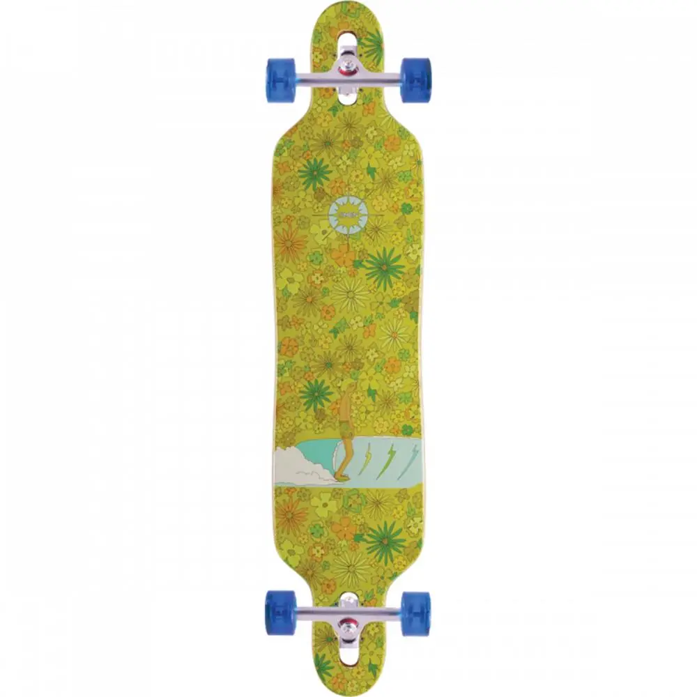 Omen Retro Surf 41" Drop Through Longboard 1