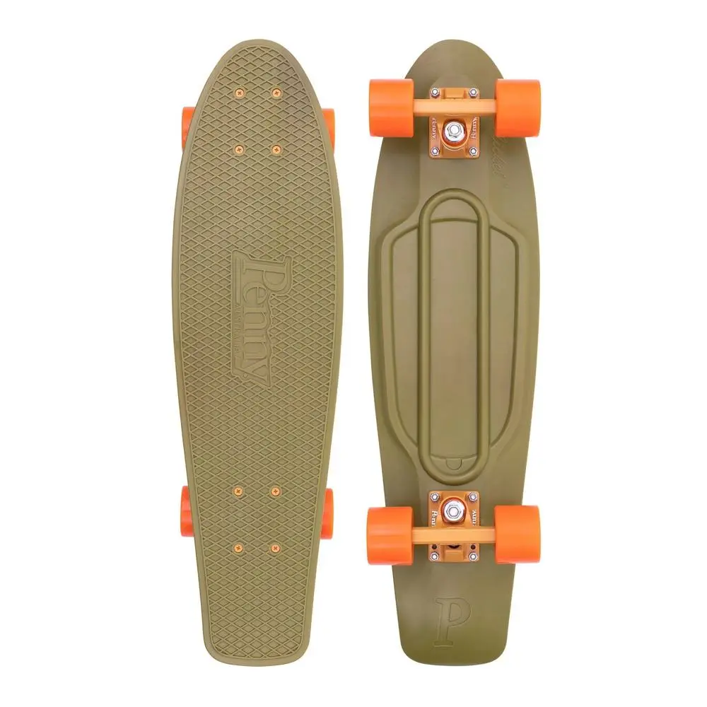 Original Penny Burnt Olive 27" Skateboard 1