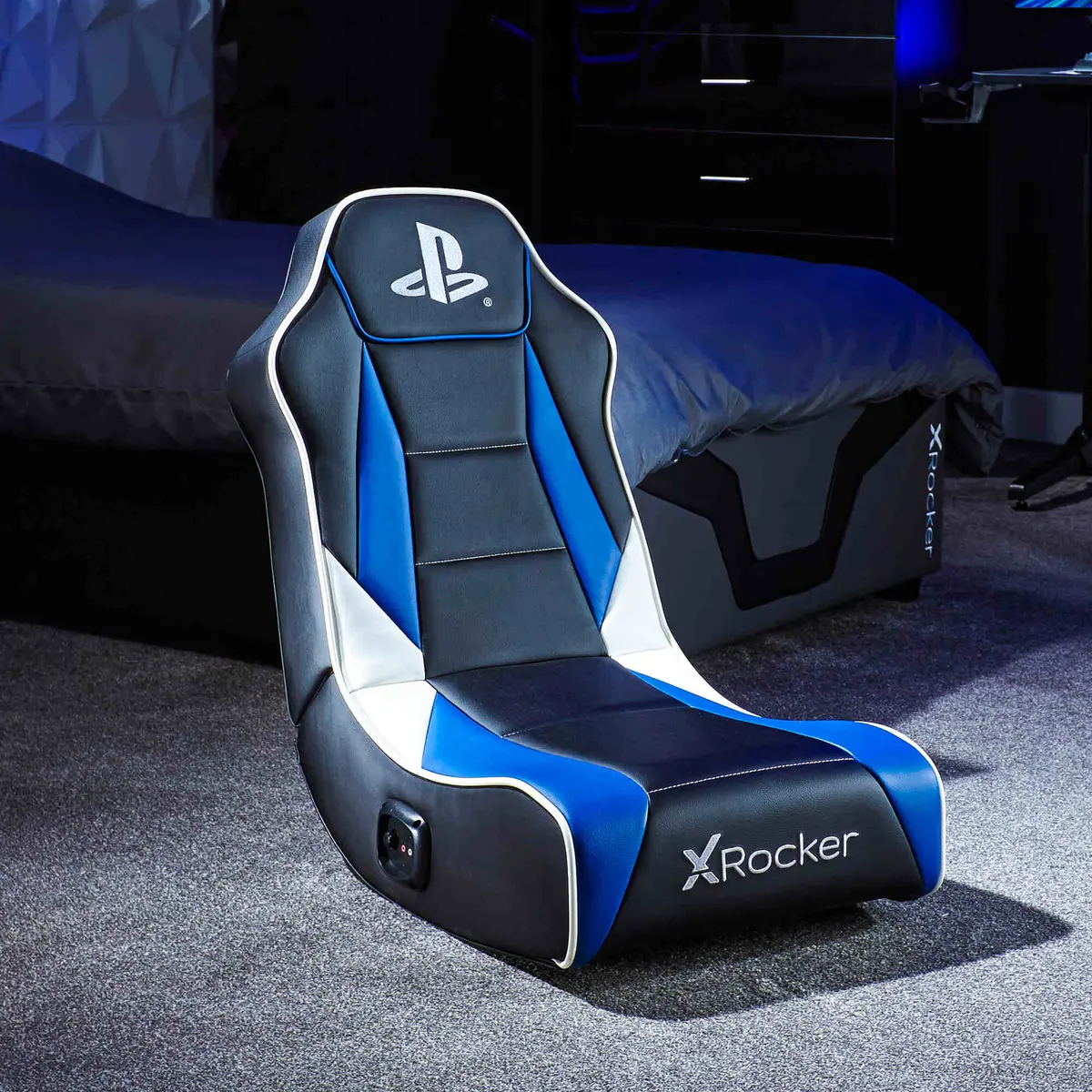 Officially Licensed Playstation™ Geist 2.0 Audio Gaming Chair For Kids - Black 1