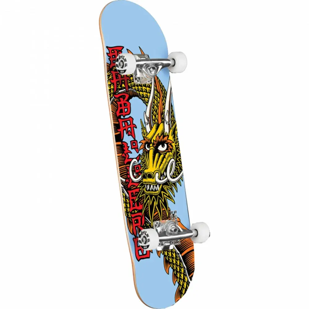 Powell Peralta Cab Ban This 7.5" Light Blue Skateboard 1