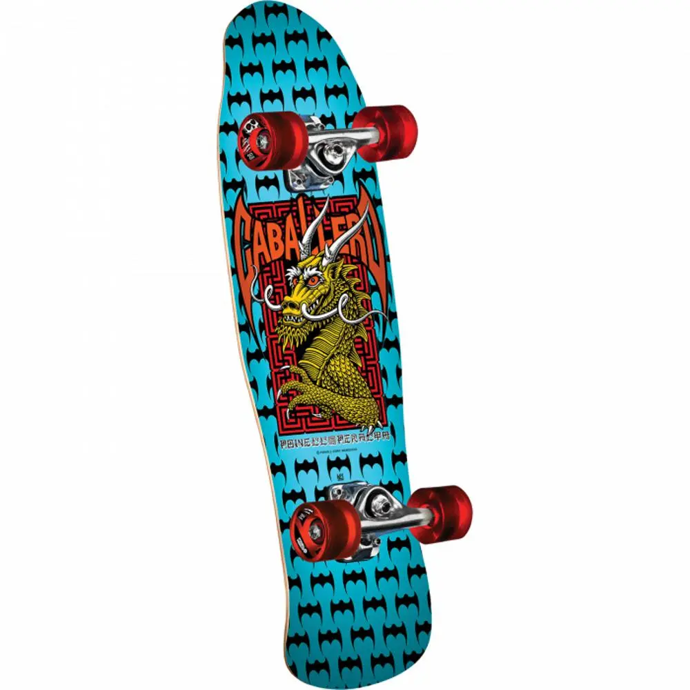 Powell Peralta Street Dragon Mini 8.0" Blue Skateboard 1