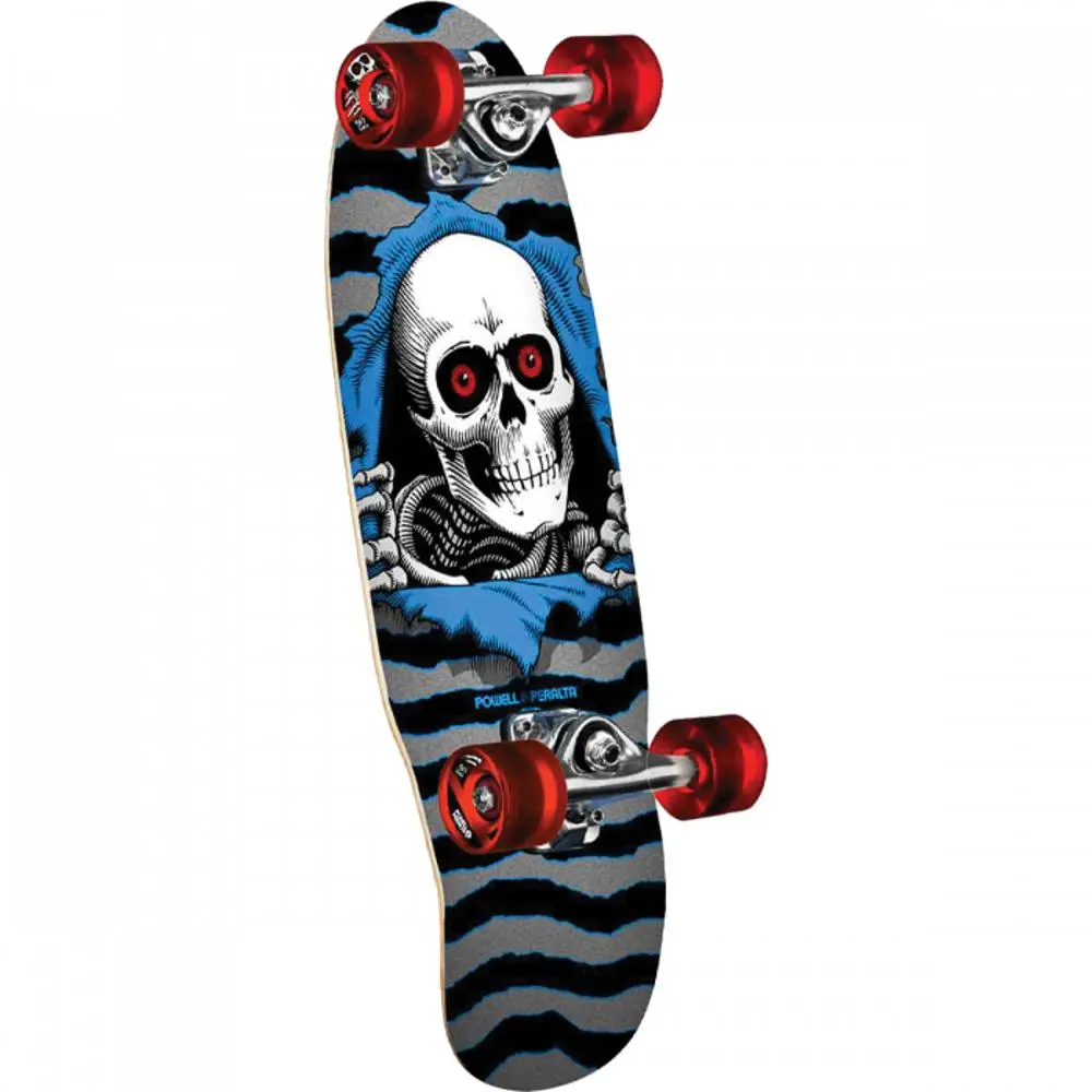 Powell Peralta Classic Cruiser Ripper 24" Silver/Blue Cruiser 1