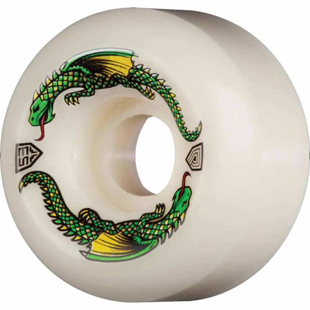 Powell Peralta Dragon Formula 53Mm Off White Skateboard Wheels 1