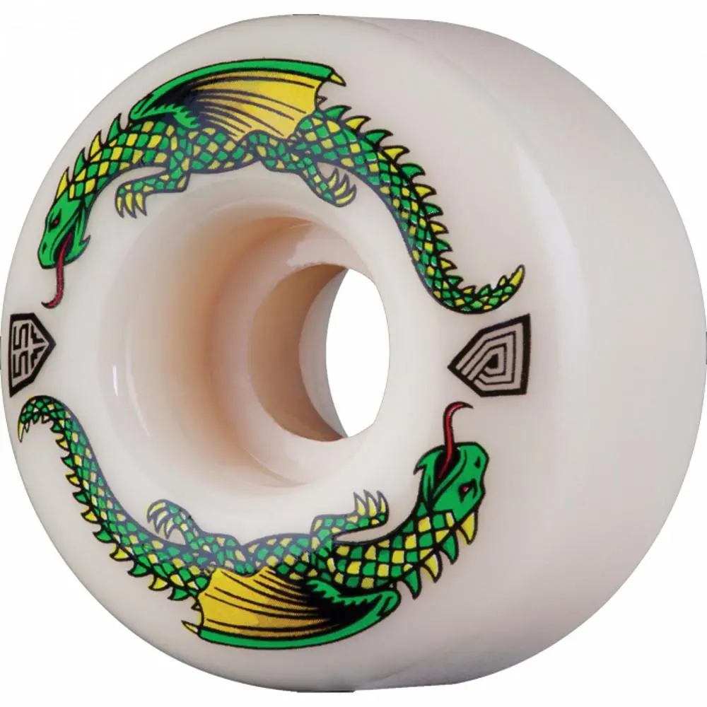 Powell Peralta Dragon Formula 55Mm Off White Skateboard Wheels 1
