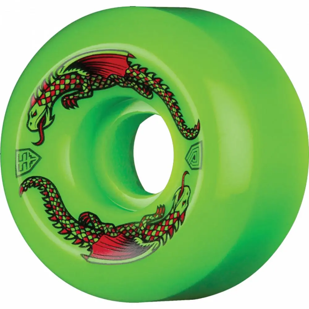 Powell Peralta Green Dragon Formula 55Mm Green Skateboard Wheels 1