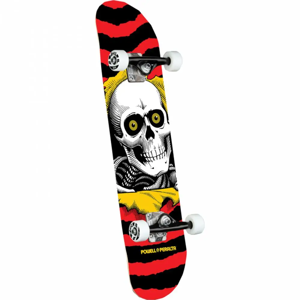 Powell Peralta Ripper 7.75" Black/Red Skateboard 1