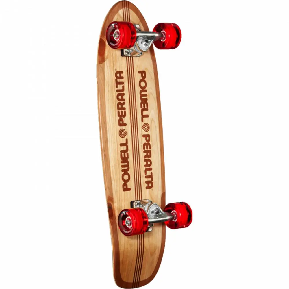 Powell Peralta Surfer Quad Stringer 8.37 Natural Skateboard 1