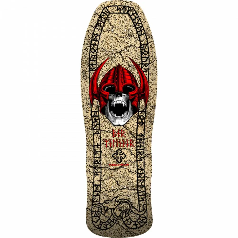 Powell Peralta Welinder Classic Nordic 9.62" Natural Skateboard Deck 1