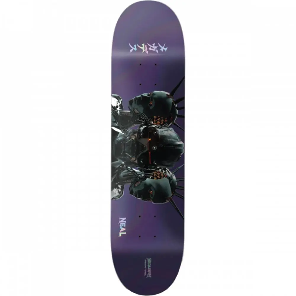 Primitive Robert Neal Threat 8.38" Purple Skateboard Deck 1