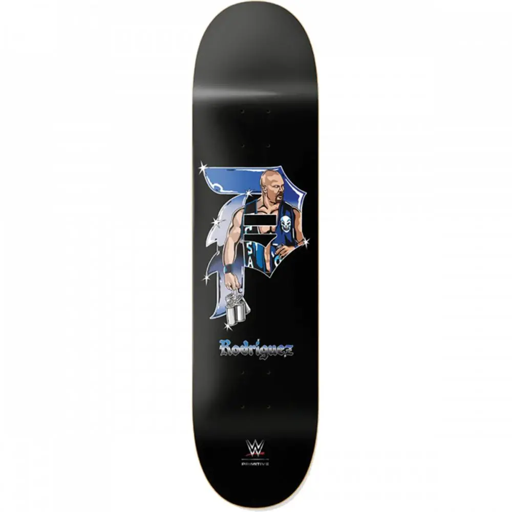 Primitive Rodriguez Cold One 8.12" Black Skateboard Deck 1