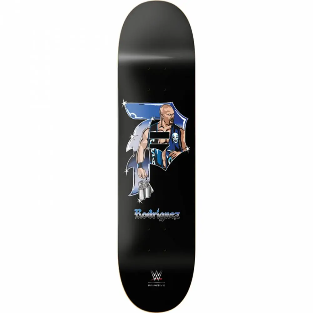 Primitive Rodriguez Cold One 8.62" Black Skateboard Deck 1