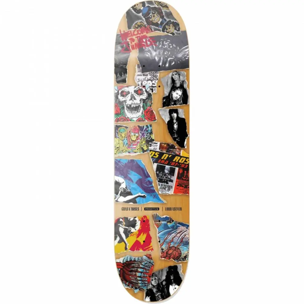 Primitive Sunset Team 8.25" Skateboard Deck 1