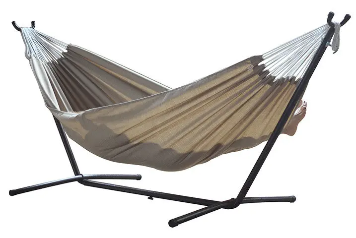 Combo - Sunbrella® Hammock With Stand (9Ft)- Sand 1
