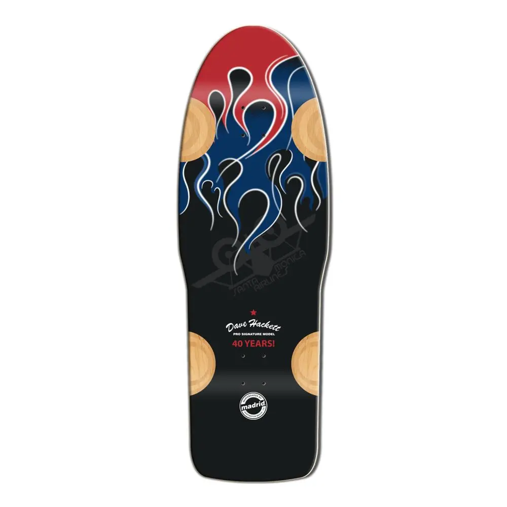 Santa Monica Airlines Dave Hackett 10.8" Skateboard Deck 1
