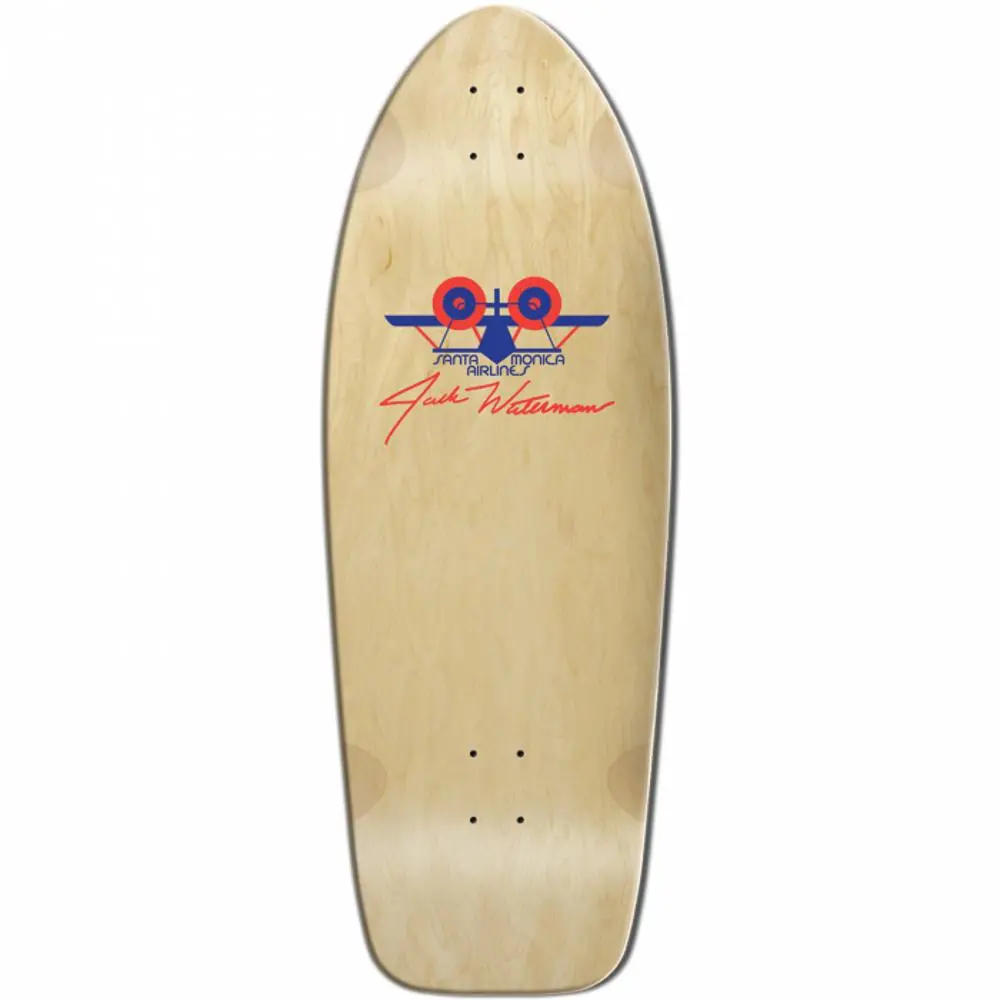 Santa Monica Airlines Jack Waterman 11" Natural Skateboard Deck 1