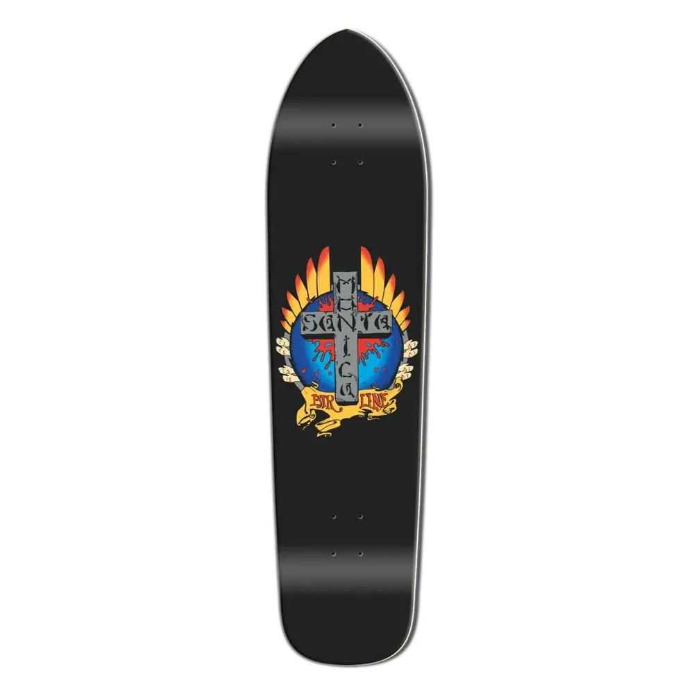 Santa Monica Airlines Stigmata 36" Kicktail Longboard Deck 1