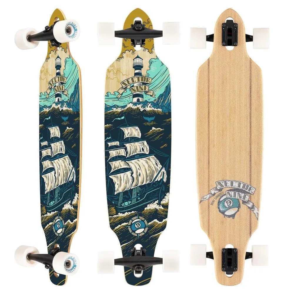 Sector 9 Mini Lookout Voyage 37.5" Drop Through Longboard 1