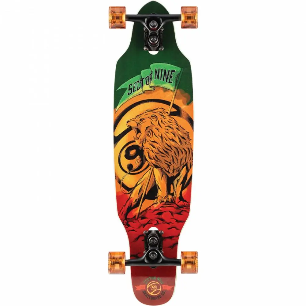 Sector 9 Striker Mini Rasta 33" Sidewinder Surfskate Longboard 1