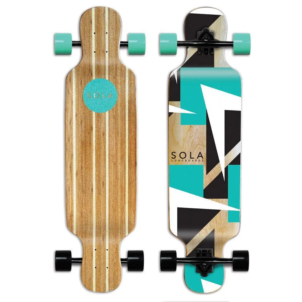 Sola Future 38.75" Bamboo Drop Down Longboard 1