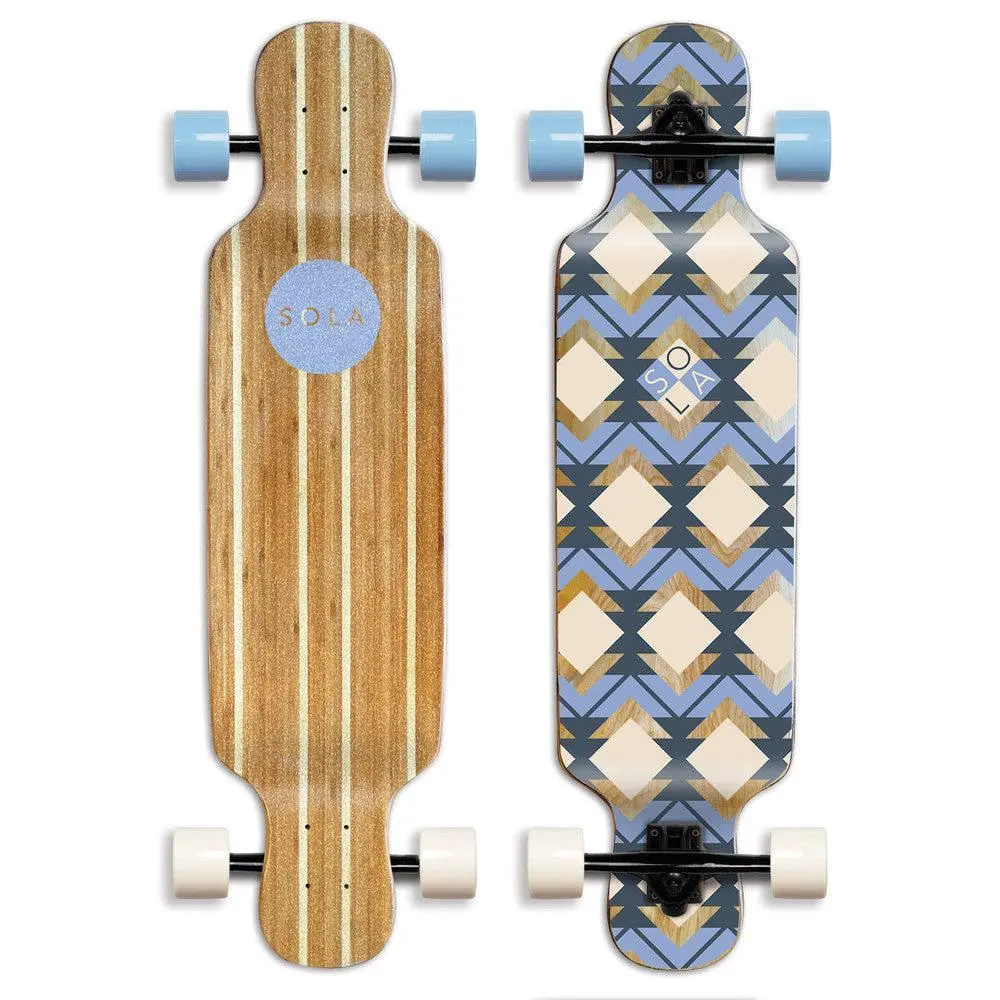 Sola Geometry 38.75" Bamboo Longboard 1