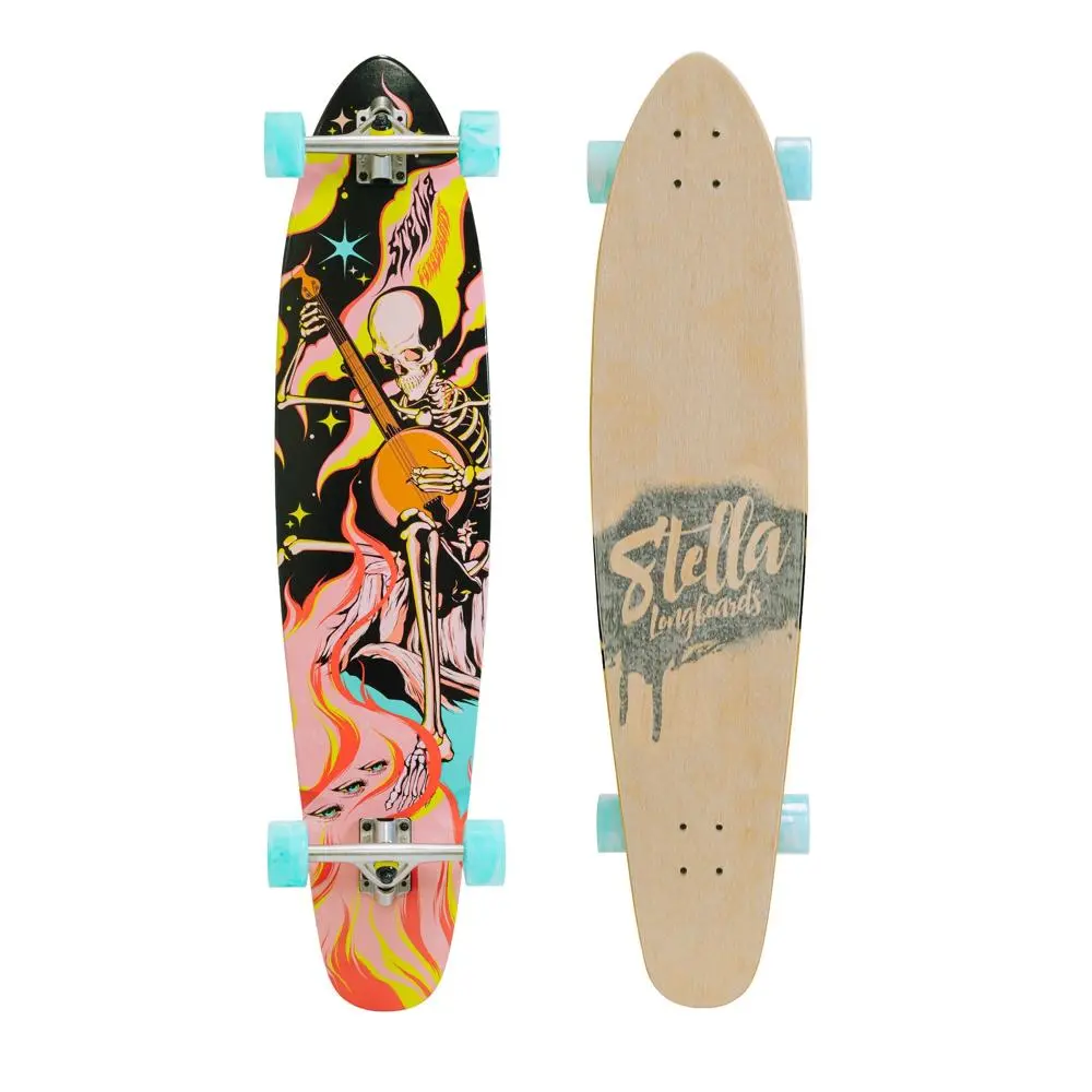 Stella 42” Kicktail Banjo Longboard Complete 1