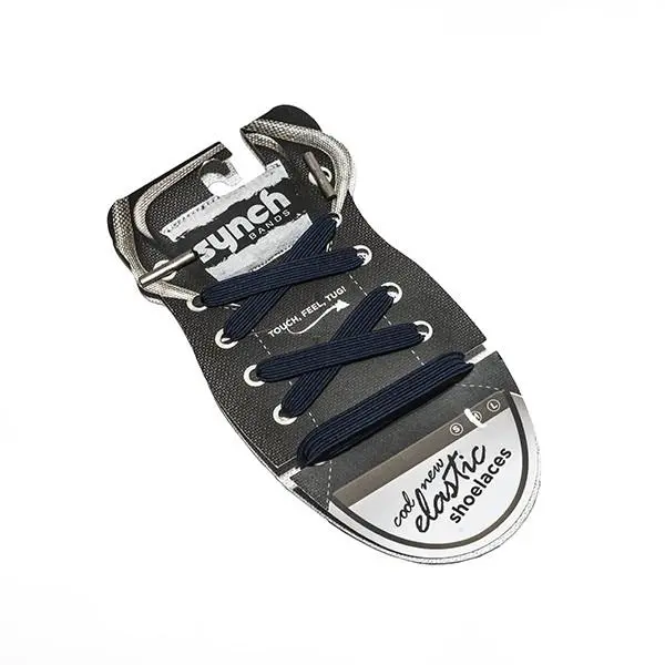 Synch Bands Shoelaces - Navy Blue - S/M 1