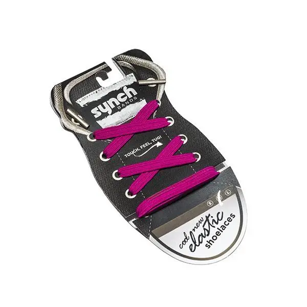 Synch Bands Shoelaces - Pinky - S/M 1