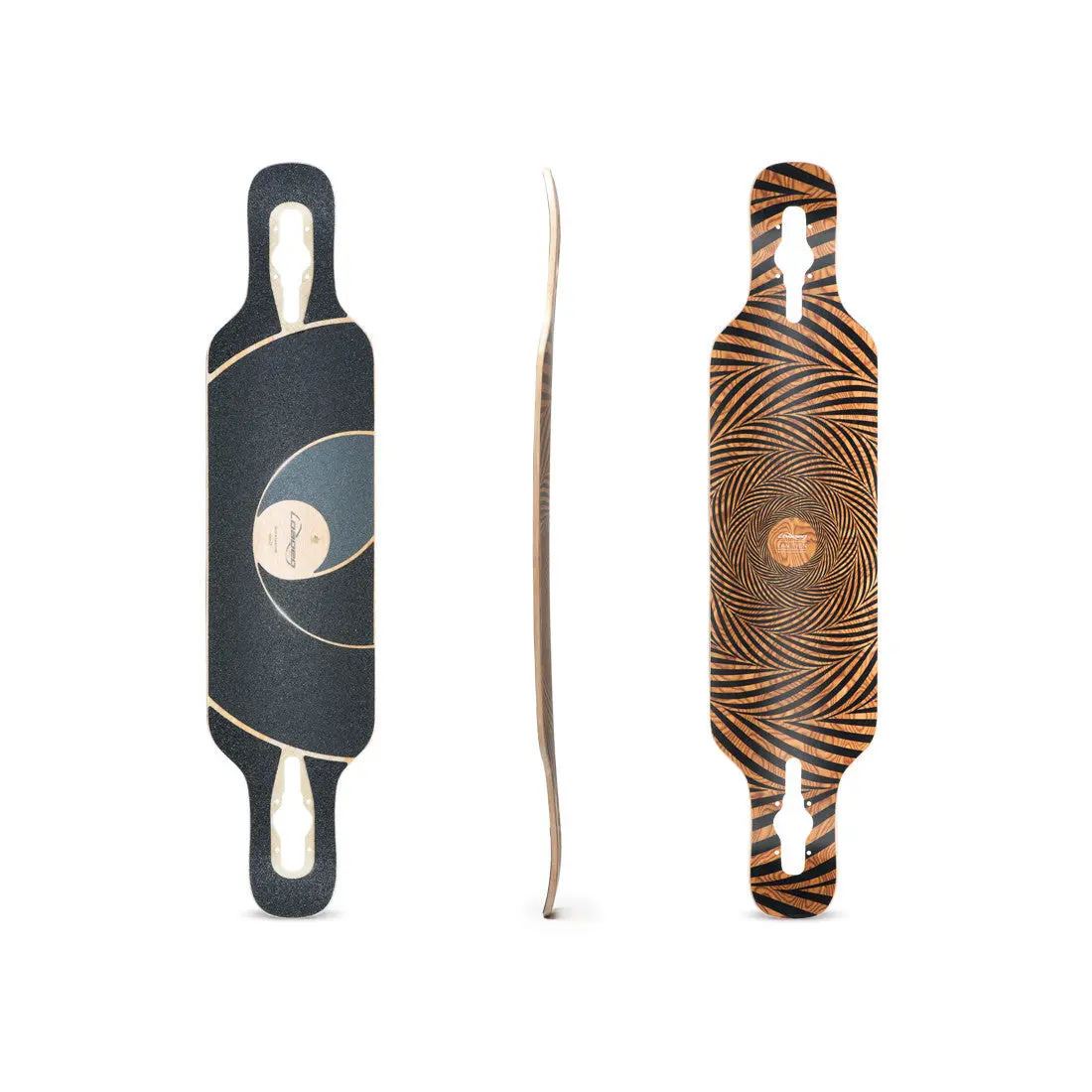 Loaded Boards Tan Tien 39" Drop Through Longboard Deck 1