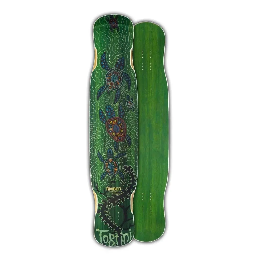 Timber Tortini 43" Freestyle Dancing Longboard Deck - Flex-1 1
