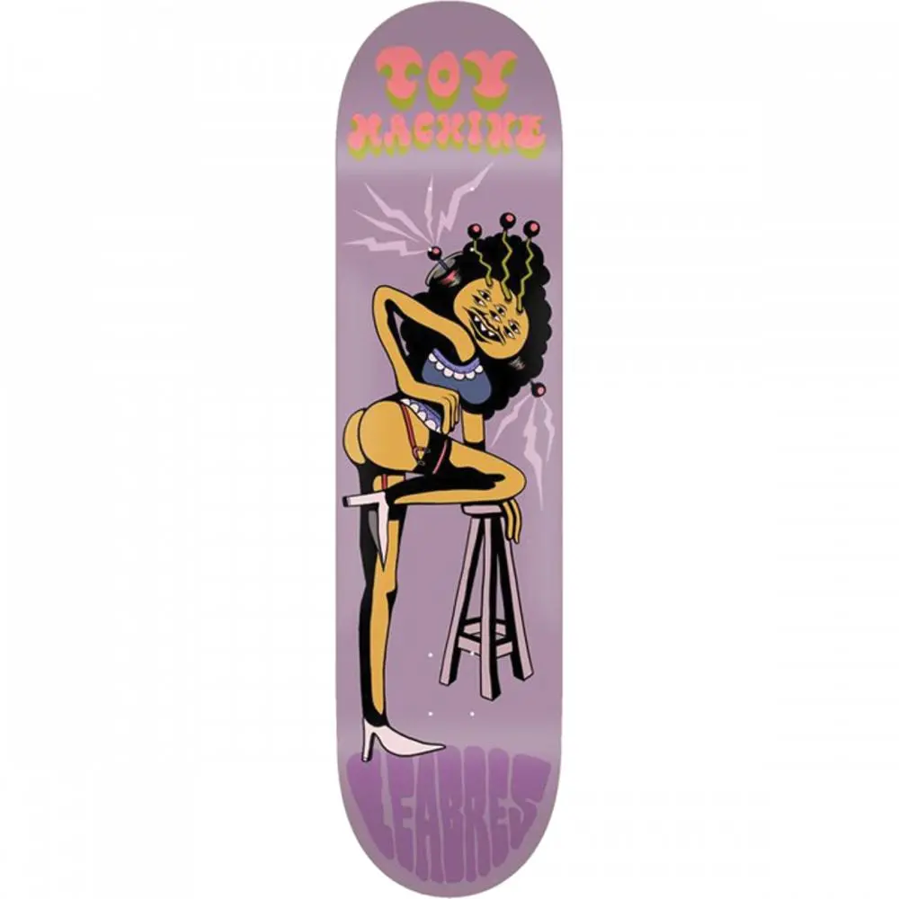 Toy Machine Leabres Stevie Gee 8.25" Skateboard Deck 1