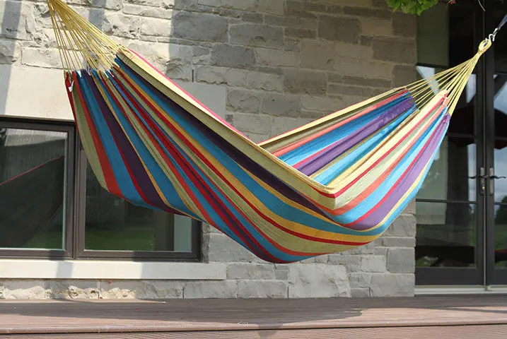 Brazilian Style Hammock - Double (Tropical) 1