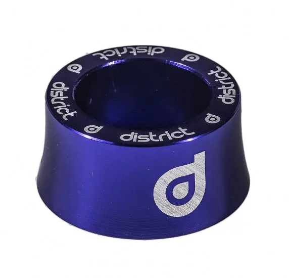 District Volcano Headset Spacer - Blue 1